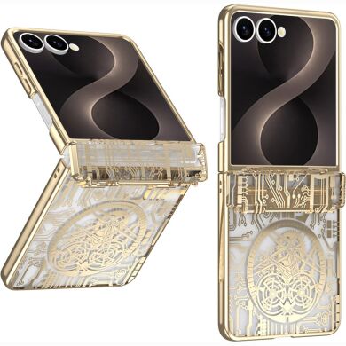 Защитный чехол UniCase Mechanical Legend для Samsung Galaxy Flip 8 - Champagne Gold