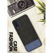 Защитный чехол UniCase Texture Style для Samsung Galaxy A50 (A505) / A30s (A307) / A50s (A507) - Black / Blue. Фото 2 из 8