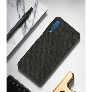Захисний чохол UniCase Texture Style для Samsung Galaxy A7 2018 (A750), Black