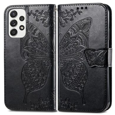 Чехол UniCase Butterfly Pattern для Samsung Galaxy A33 (A336) - Black