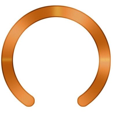 Комплект магнитных колец Tech-Protect MMP-210 Magnetic - Black / Cosmic Orange