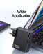 Сетевое зарядное устройство Usams US-CC163 T50 100W 4 Ports ACCC GaN Fast Charger - Black. Фото 17 из 21