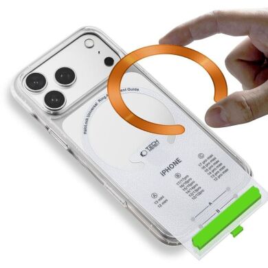 Комплект магнитных колец Tech-Protect MMP-210 Magnetic - Black / Cosmic Orange