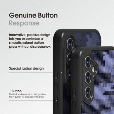 Захисний чохол IBMRS Military для Samsung Galaxy A24 (A245) - Grid Camouflage