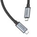 Кабель Hoco US06 Type-C to Type-C 100W (5A, 2m) - Black