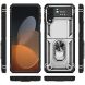 Защитный чехол Deexe Armor Case (FF) для Samsung Galaxy Flip 4 - Silver. Фото 3 из 8