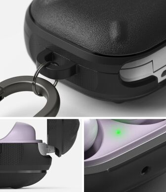 Защитный чехол Ringke Onyx (FH) для Samsung Galaxy Buds Live / Buds Pro / Buds 2 / Buds 2 Pro / Buds FE (8809818847706) - Black