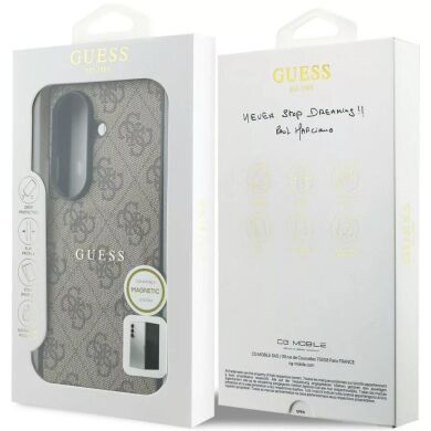 Защитный чехол Guess 4G Classic MagSafe для Samsung Galaxy Fold 8 Ultra (GUHMZFD8P4MSEGCW) - Brown