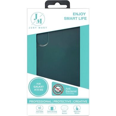 Защитный чехол Just Must Anti-Bacteria для Samsung Galaxy A15 (A155) 6973297909537 - Clear
