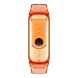 Ремешок Deexe Translucent Strap для Samsung Galaxy Fit 2 (SM-R220) - Transparent Orange. Фото 5 из 14