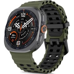 Ремінець Tech-Protect IconBand Pro для Samsung Galaxy Watch Ultra 2 / Ultra / Ultra (2025) - Green / Black