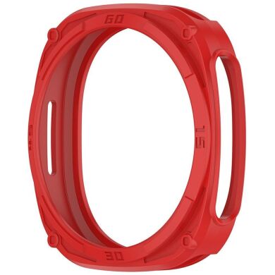 Захисний чохол Deexe Hollow Cover для Samsung Galaxy Watch 8 (40mm) - Red