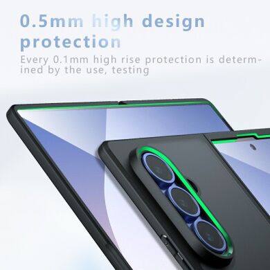 Защитный чехол Deexe Matte Skin with MagSafe для Samsung Galaxy Fold 8 Ultra - Black