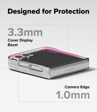 Защитный чехол Ringke Fusion Magnetic (FF) для Samsung Galaxy Flip 7 (8800293855613) - Clear