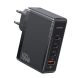 Сетевое зарядное устройство Usams US-CC163 T50 100W 4 Ports ACCC GaN Fast Charger - Black. Фото 2 из 21