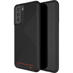 Защитный чехол Zagg Gear4 Battersea Denali D30 для Samsung Galaxy S21 (G991) (702007299 /702007459) - Black / Red