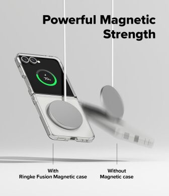 Защитный чехол Ringke Fusion Magnetic (FF) для Samsung Galaxy Flip 7 (8800293855613) - Clear