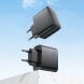 Сетевое зарядное устройство Hoco CS63A Bright PD65W (USB + Type-C) + кабель Type-C to Type-C - Black. Фото 9 из 9