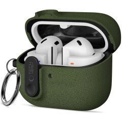 Захисний чохол Tech-Protect Slim Hook Case для Samsung Galaxy Buds 3 / Buds 3 Pro / Buds 3 FE - Olive Green