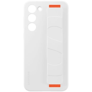 Защитный чехол Silicone Grip Case для Samsung Galaxy S23 Plus (S916) EF-GS916TWEGRU - White
