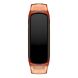 Ремешок Deexe Translucent Strap для Samsung Galaxy Fit 2 (SM-R220) - Transparent Orange. Фото 9 из 14