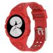 Ремінець Deexe Solid Color для Samsung Galaxy Watch 4 / 5 (44mm) - Red