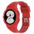 Ремешок Deexe Solid Color для Samsung Galaxy Watch 4 / 5 (44mm) - Red