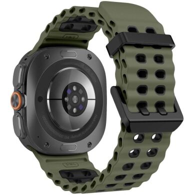 Ремінець Tech-Protect IconBand Pro для Samsung Galaxy Watch Ultra 2 / Ultra / Ultra (2025) - Green / Black