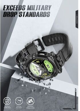 Защитный чехол i-Blason Armorbox Case with Tempered Glass by Supcase для Samsung Galaxy Watch 6 Classic (47mm) - Black