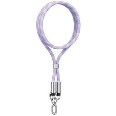 Кабель-ремешок USAMS US-SJ745 Type-C to Type-C (60W, 1.2m) - Purple