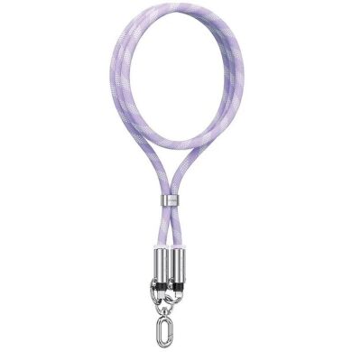 Кабель-ремешок USAMS US-SJ745 Type-C to Type-C (60W, 1.2m) - Purple