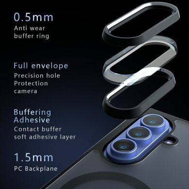 Защитный чехол Deexe Matte Skin with MagSafe для Samsung Galaxy Fold 8 Ultra - Black