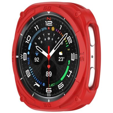 Захисний чохол Deexe Hollow Cover для Samsung Galaxy Watch 8 (40mm) - Red
