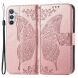 Чехол UniCase Butterfly Pattern для Samsung Galaxy A54 (A546) - Rose Gold. Фото 1 из 7