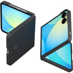 Защитный чехол Spigen (SGP) AirSkin Aramid для Samsung Galaxy Flip 7 (ACS09564) - Black