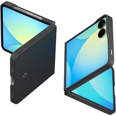 Защитный чехол Spigen (SGP) AirSkin Aramid для Samsung Galaxy Flip 7 (ACS09564) - Black