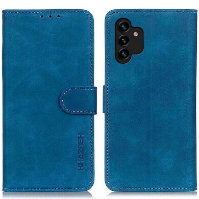 Чехол-книжка KHAZNEH Retro Wallet для Samsung Galaxy A13 (А135) - Blue