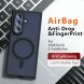 Защитный чехол Deexe Matte Skin with MagSafe для Samsung Galaxy Fold 8 Ultra - Black. Фото 3 из 13