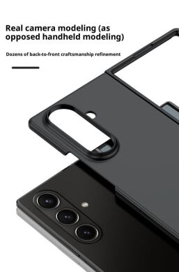 Защитный чехол Deexe Satin Case для Samsung Galaxy Fold 8 Ultra - Dark Green