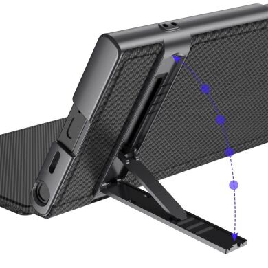 Защитный чехол GKK Wallet Case для Samsung Galaxy S24 Ultra (S928) - Purple