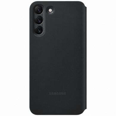 Чехол-книжка Smart Clear View Cover для Samsung Galaxy S22 Plus (S906) EF-ZS906CBEGRU - Black