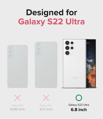 Захисний чохол RINGKE Fusion для Samsung Galaxy S22 Ultra (S908) - Matte Clear
