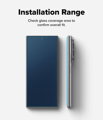 Комплект защитных стекол (2шт) Ringke Easy Slide 360 Privacy для Samsung Galaxy Fold 8 Ultra (8800328819993)