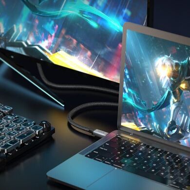 Кабель Hoco US06 Type-C to Type-C 100W (5A, 2m) - Black