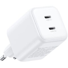 Мережевий зарядний пристрій UGREEN X526 45W 2Type-C (65154) - White