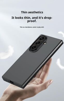 Защитный чехол Deexe Satin Case для Samsung Galaxy Fold 8 Ultra - Dark Green