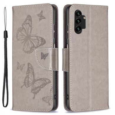 Чохол UniCase Butterfly Pattern для Samsung Galaxy A13 (А135) - Brown