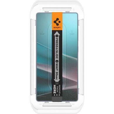 Комплект захисних стекол Spigen (SGP) GLAS.tR EZ Fit Sensor Protected для Samsung Galaxy S25 Ultra (S938) AGL09082