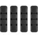 Тримач для кабелів Ringke Silicone Cable Organizer (8809688890727) - Black
