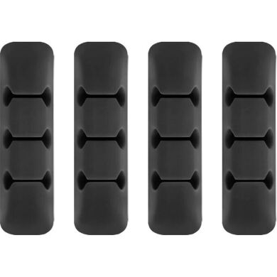Тримач для кабелів Ringke Silicone Cable Organizer (8809688890727) - Black